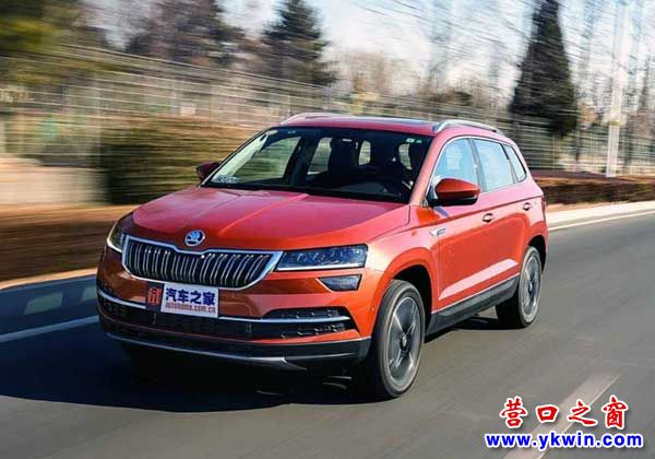 斯柯達柯洛克現車已到營口店歡迎蒞臨品鑒